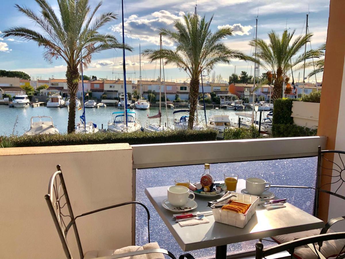 Cap Capistol Studio Le Cap D'Agde Vue Port Εξωτερικό φωτογραφία
