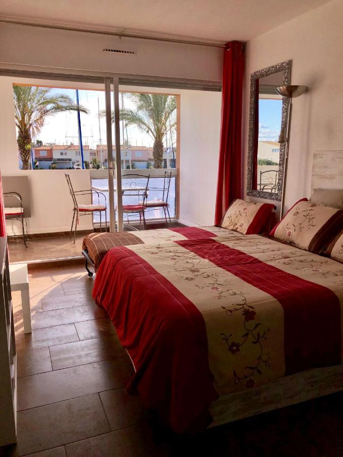 Cap Capistol Studio Le Cap D'Agde Vue Port Εξωτερικό φωτογραφία